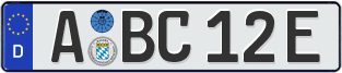 E-Kennzeichen für Elektrofahrzeuge